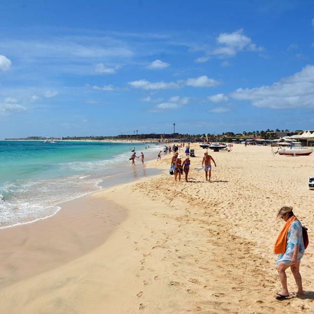 Riu Kapverden - Insel Sal - Strand von Santa Maria 